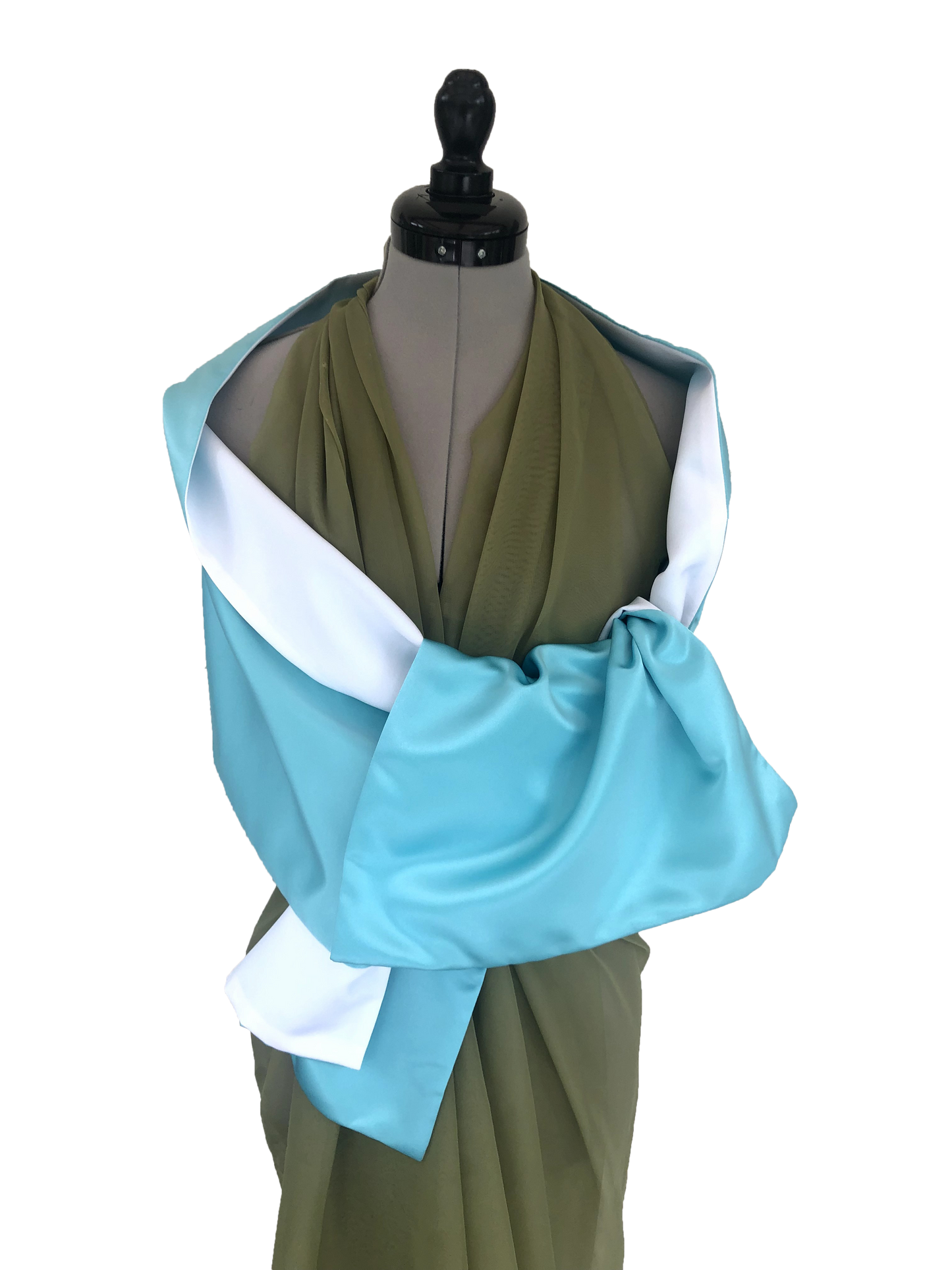 Umhängetuch Aqua Glow