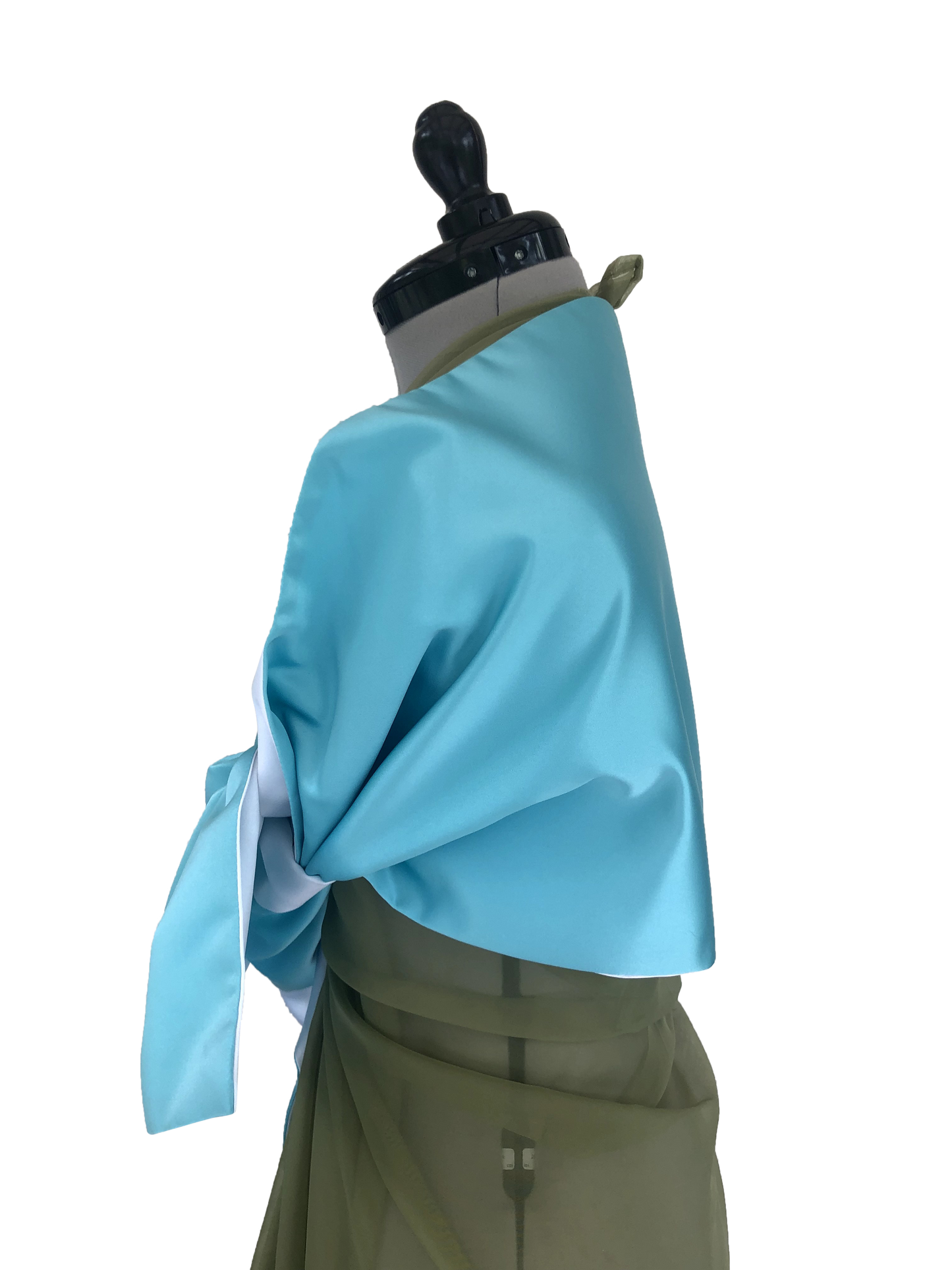 Umhängetuch Aqua Glow