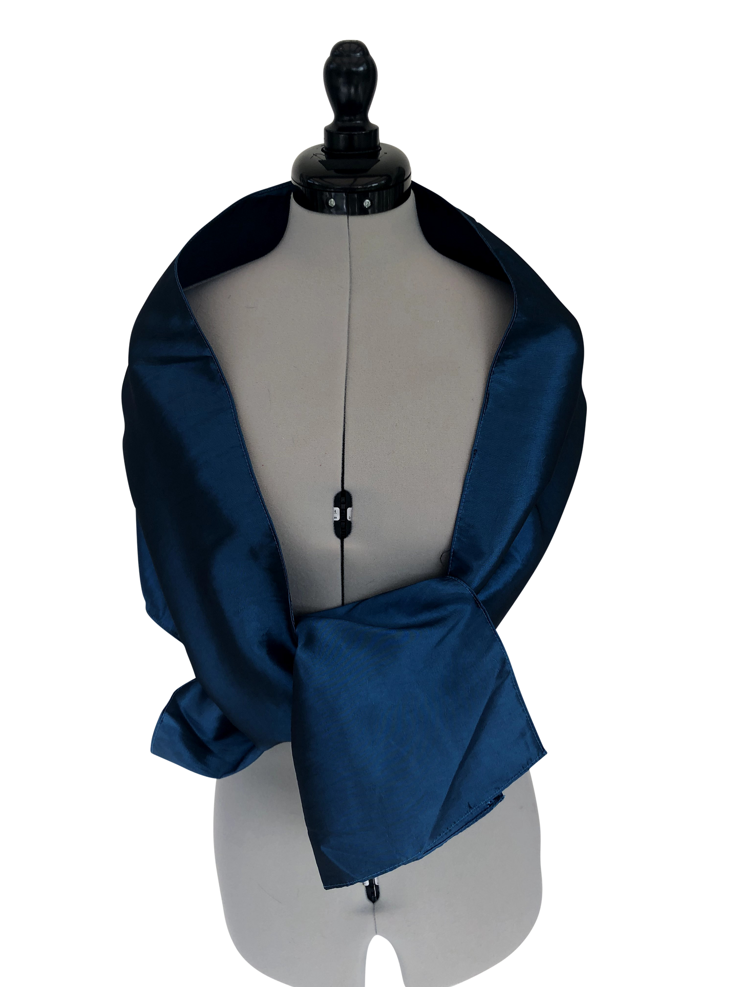 Umhängetuch Petrol Satin