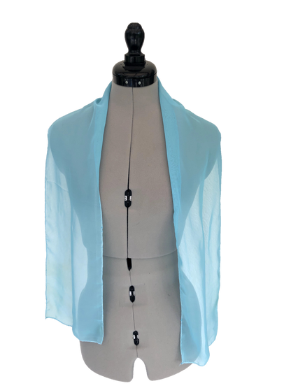 Umhängetuch Aqua Whisper