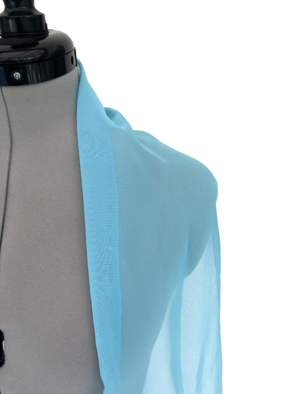 Umhängetuch Aqua Whisper