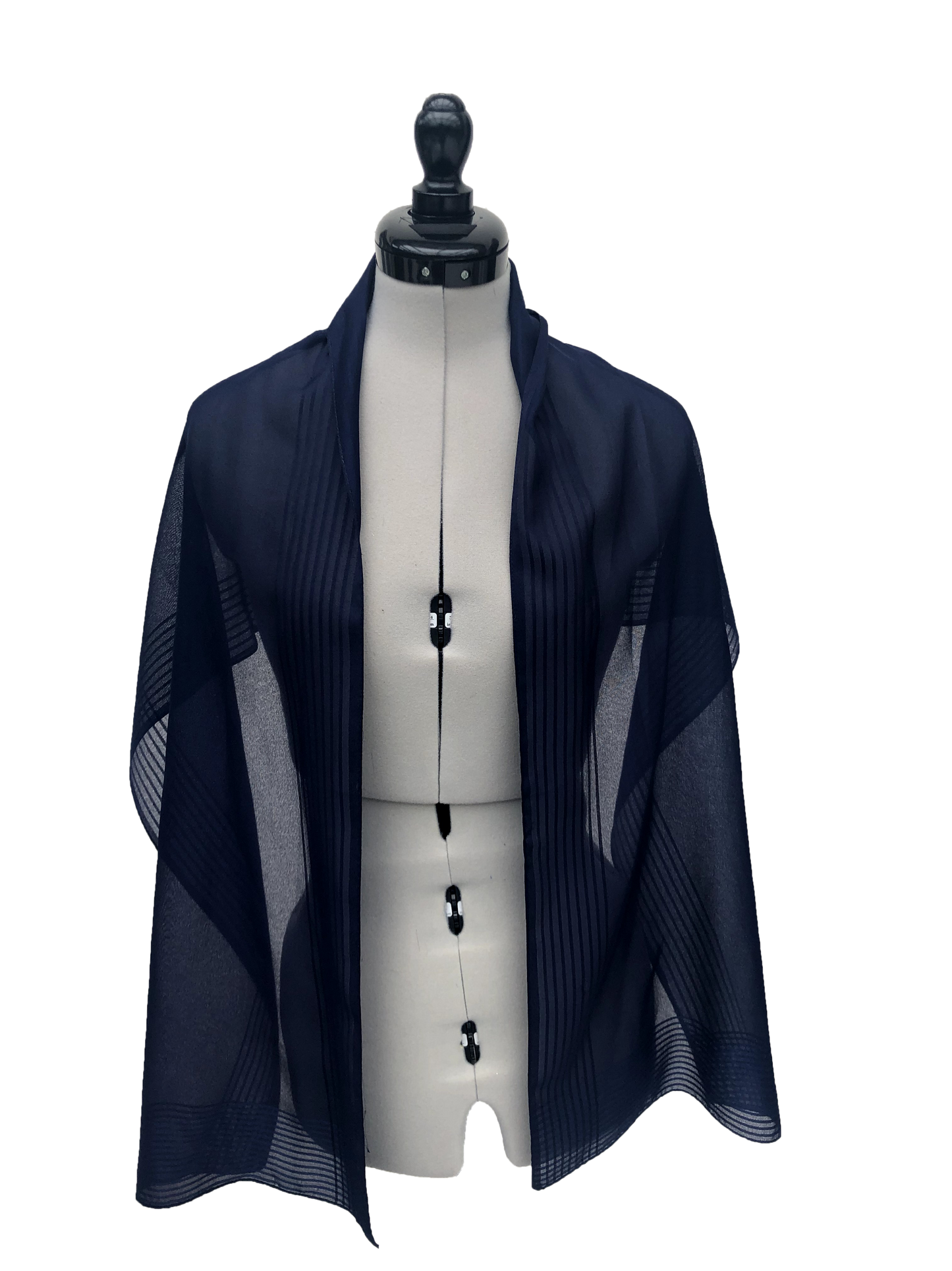 Umhängetuch Midnight Stripe
