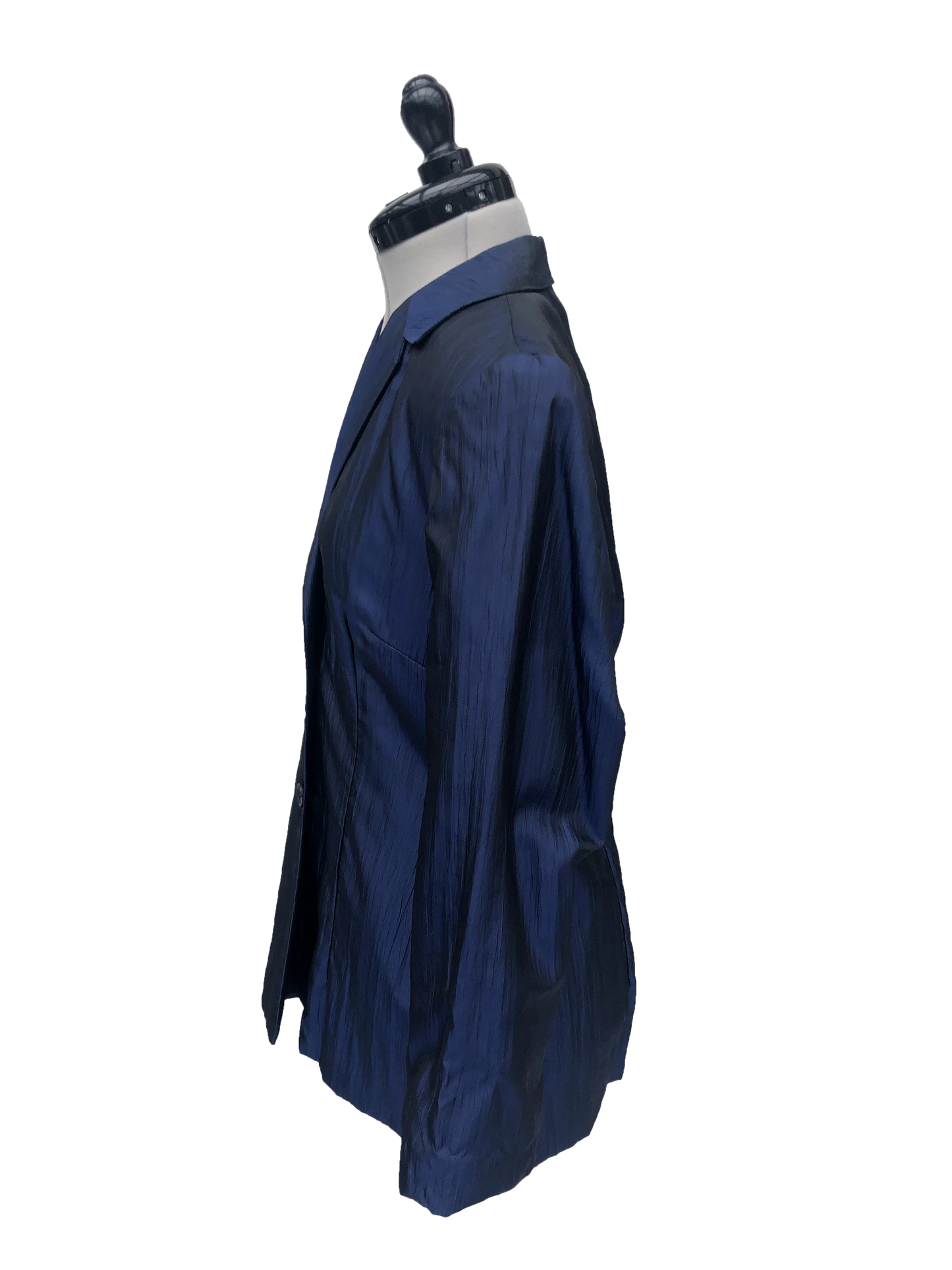 Blazer Blue Crinkle