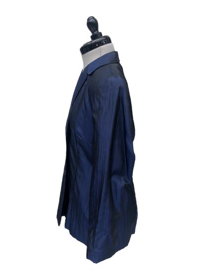 Blazer Blue Crinkle