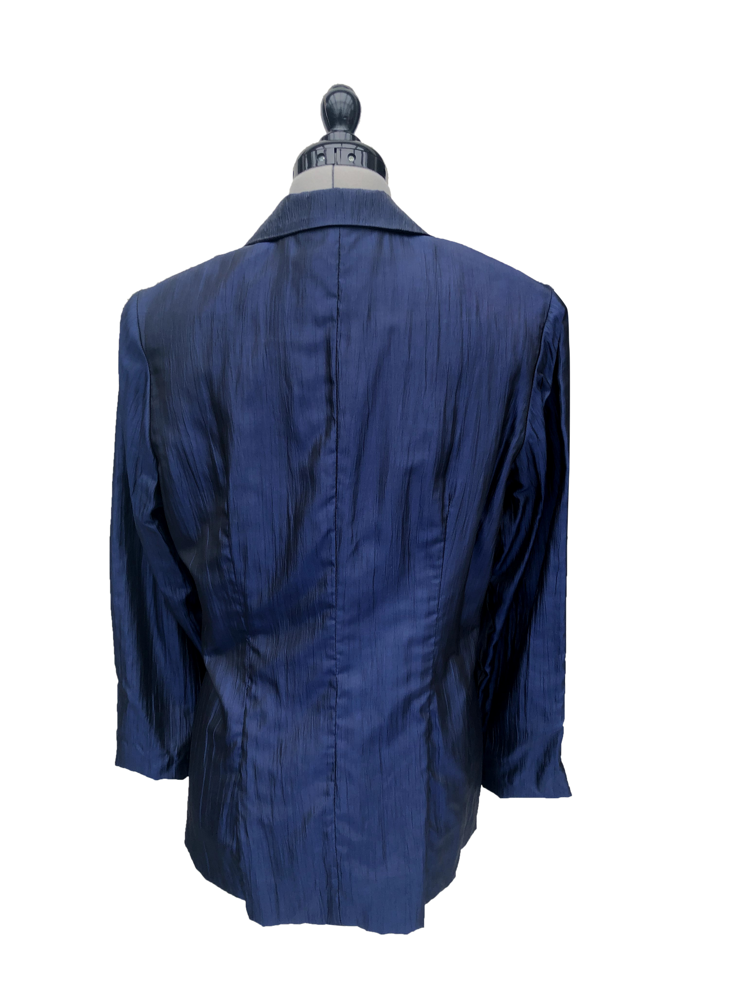 Blazer Blue Crinkle