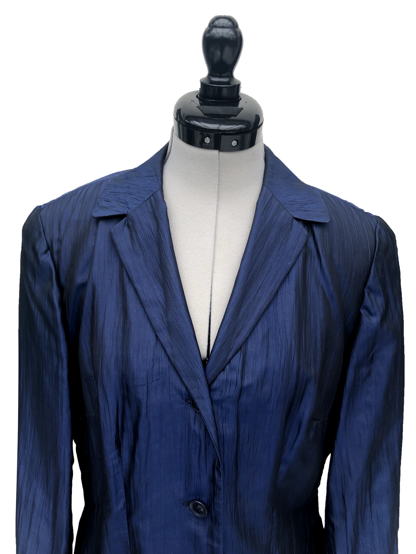 Blazer Blue Crinkle