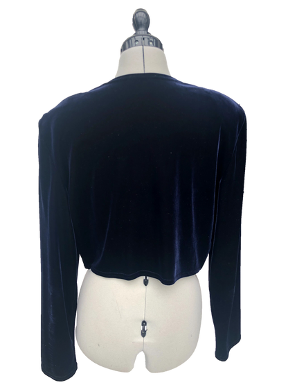 Bolero Blue Velvet