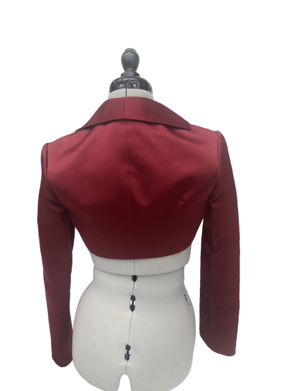 Bolero Scarlet Satin
