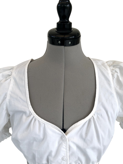 Dirndlbluse Alpenfrost