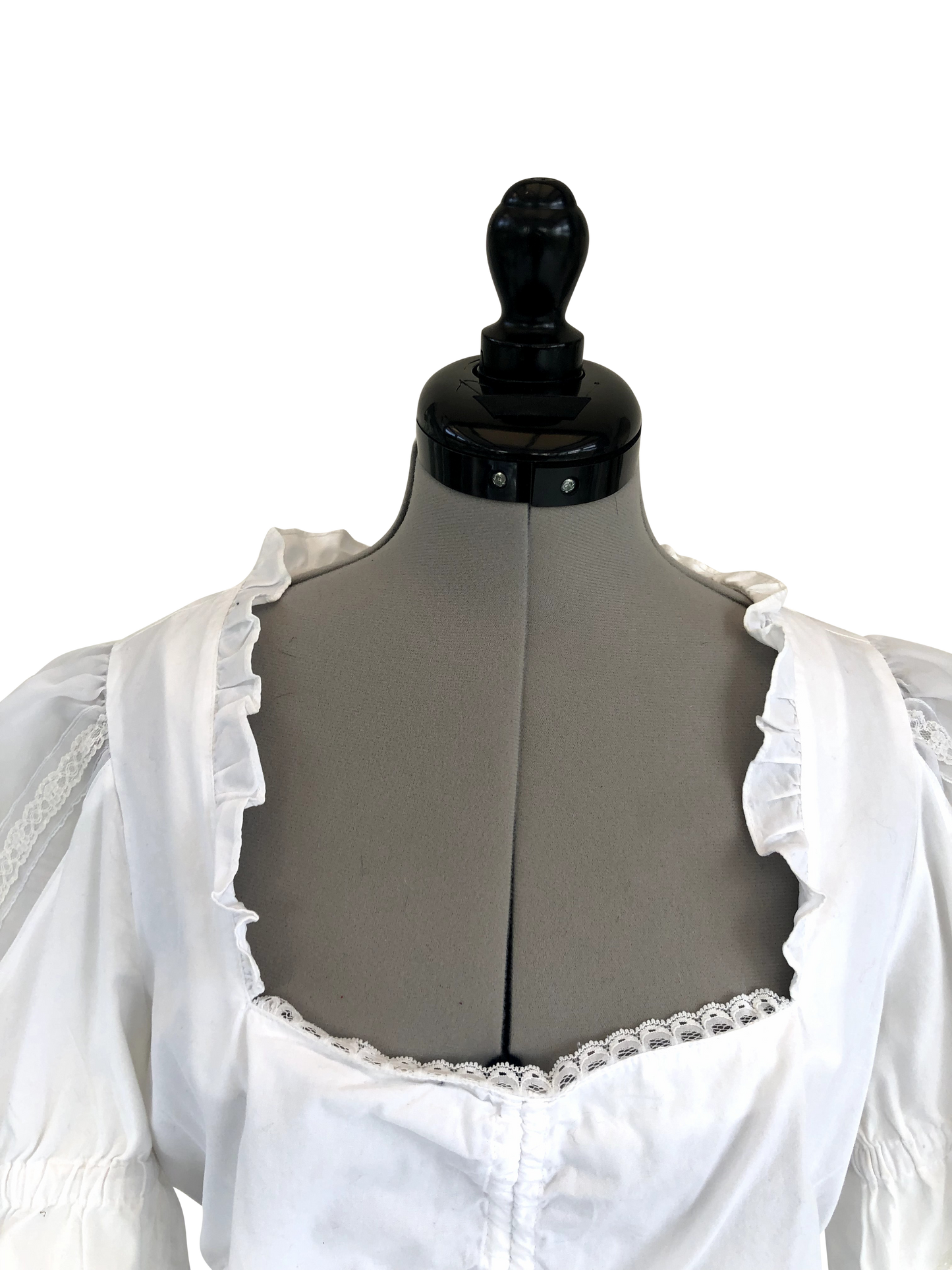Dirndlbluse Alpenweisszauber