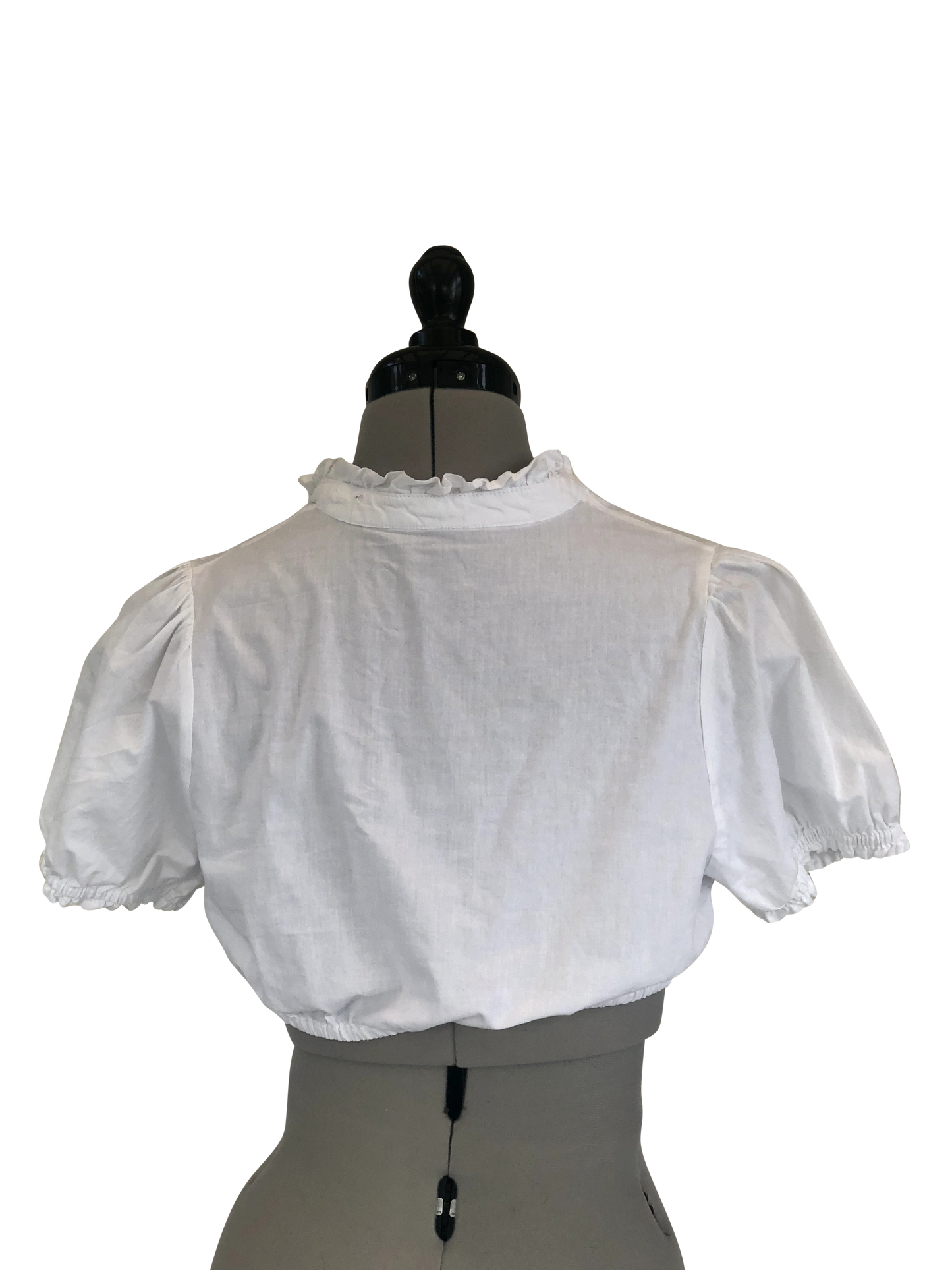 Dirndlbluse Heimatweiss