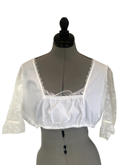 Dirndlbluse Spitzenzauber