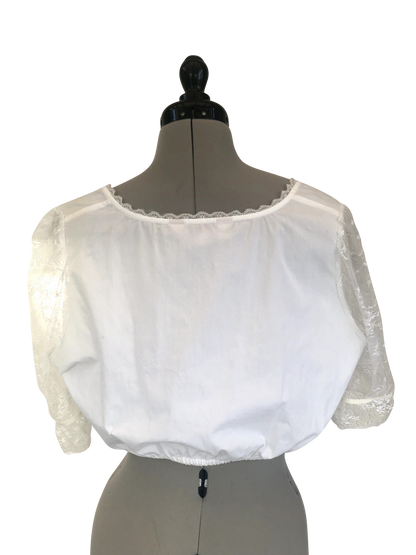 Dirndlbluse Spitzenzauber