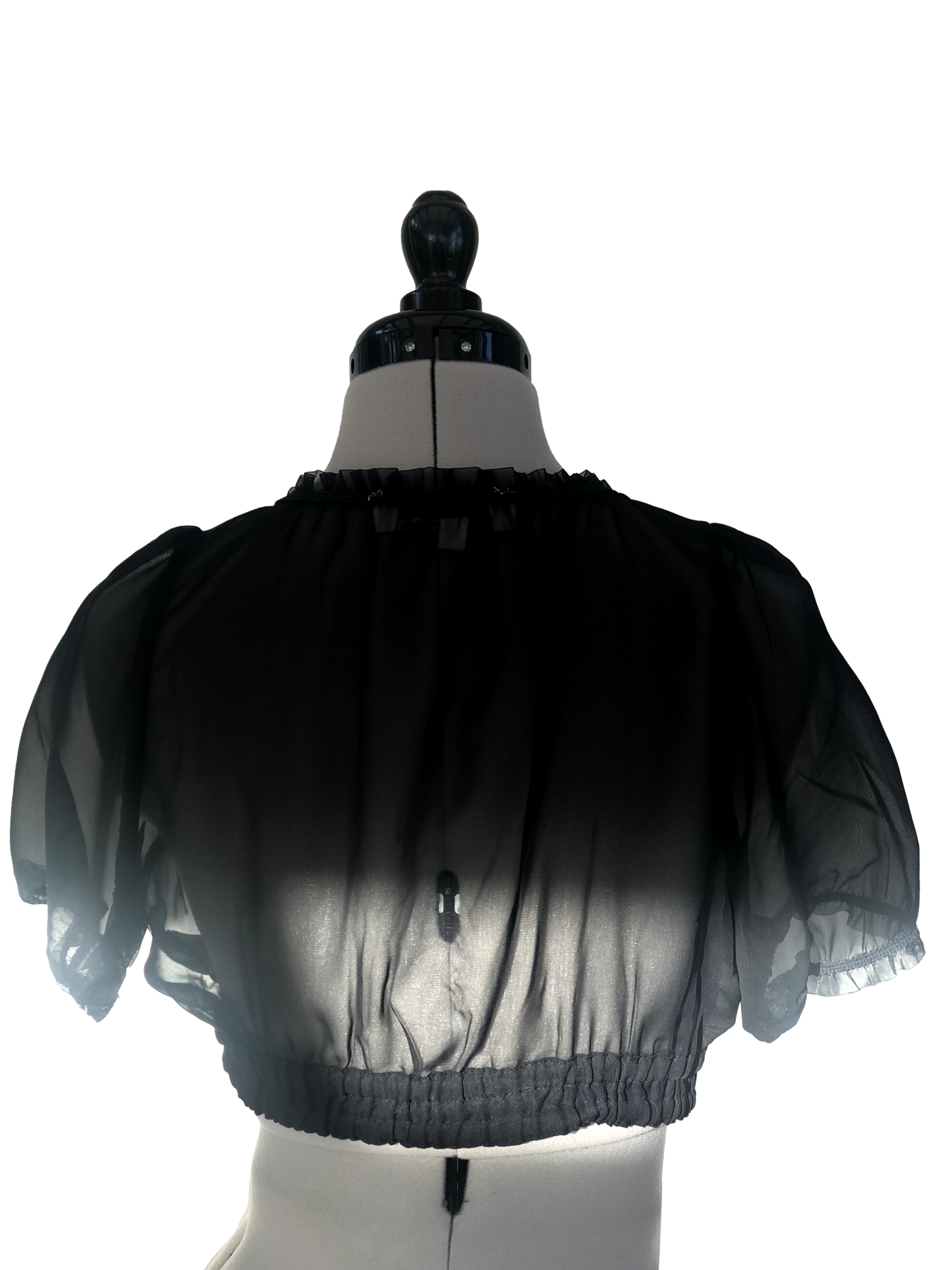 Bluse Noir Veil