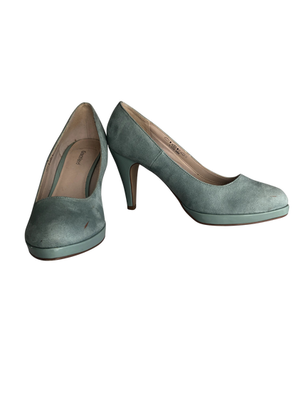 Pumps Turquoise Shine