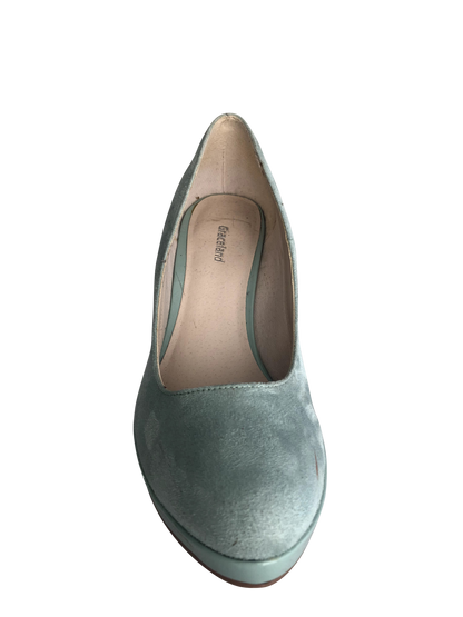 Pumps Turquoise Shine