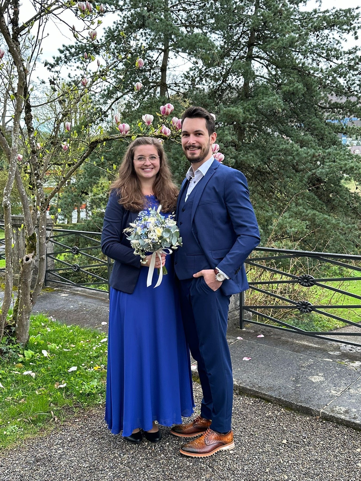 Abendkleid Blue Cathrine