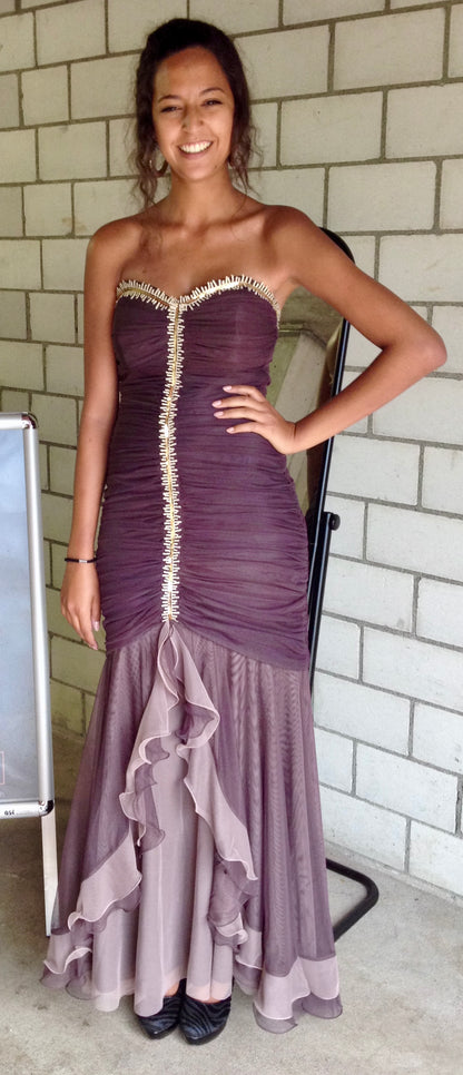Abendkleid Coffee Kiss