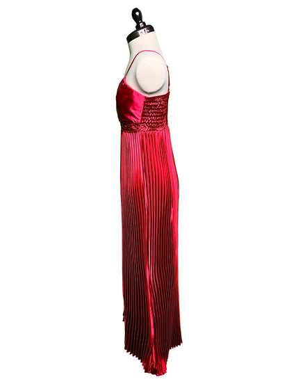 Abendkleid Rubin
