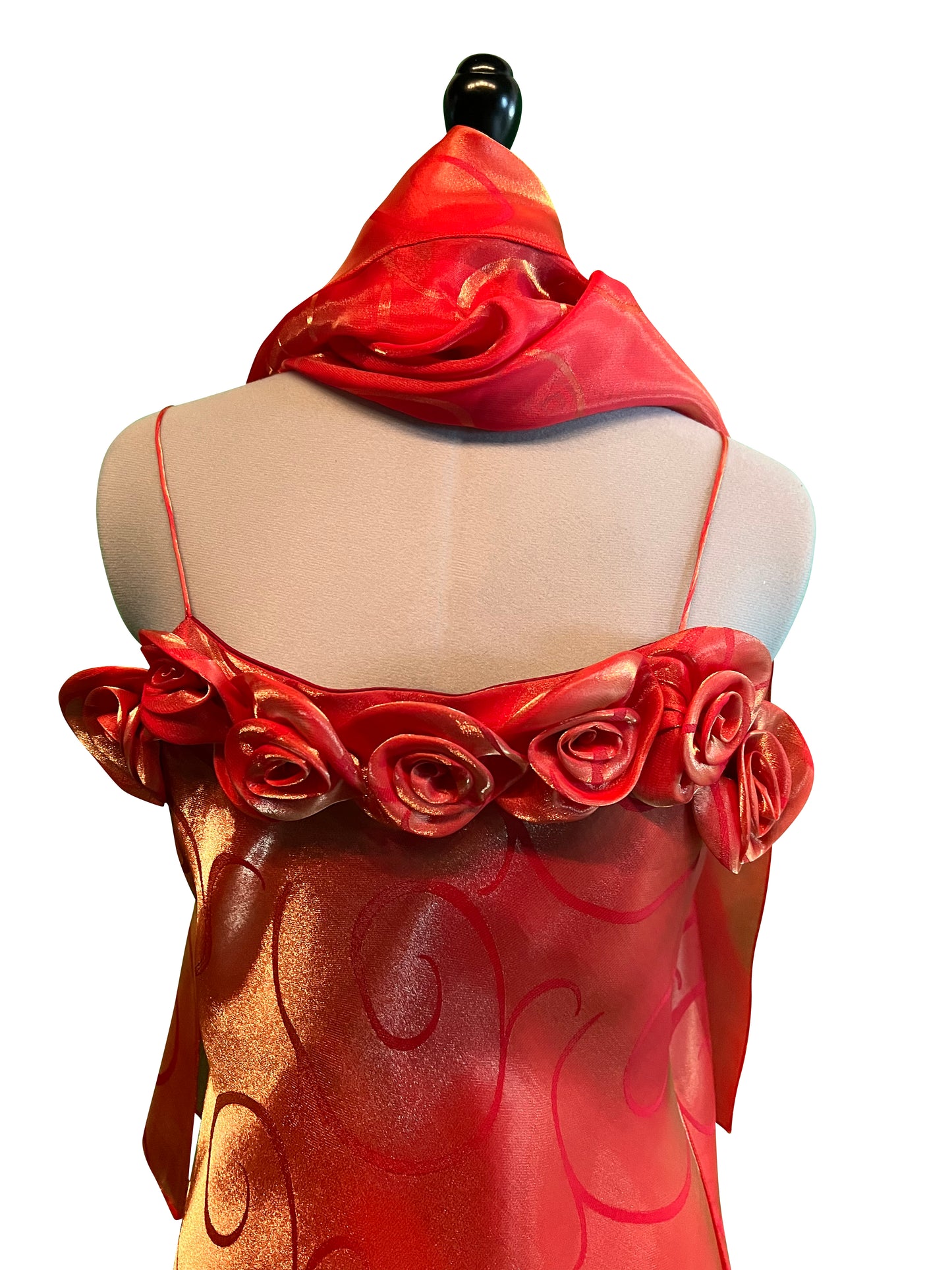 Abendkleid Rose Campari